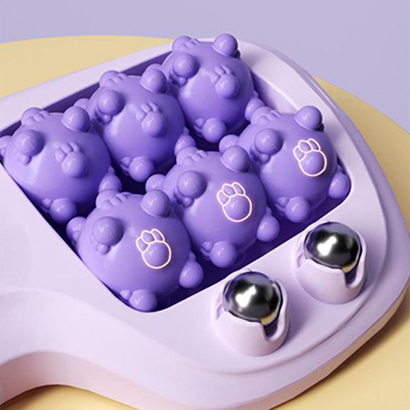 💜🦶 Φορητό διπλό μασάζ ποδιών - χαλάρωση οπουδήποτε, οποτεδήποτε-GR