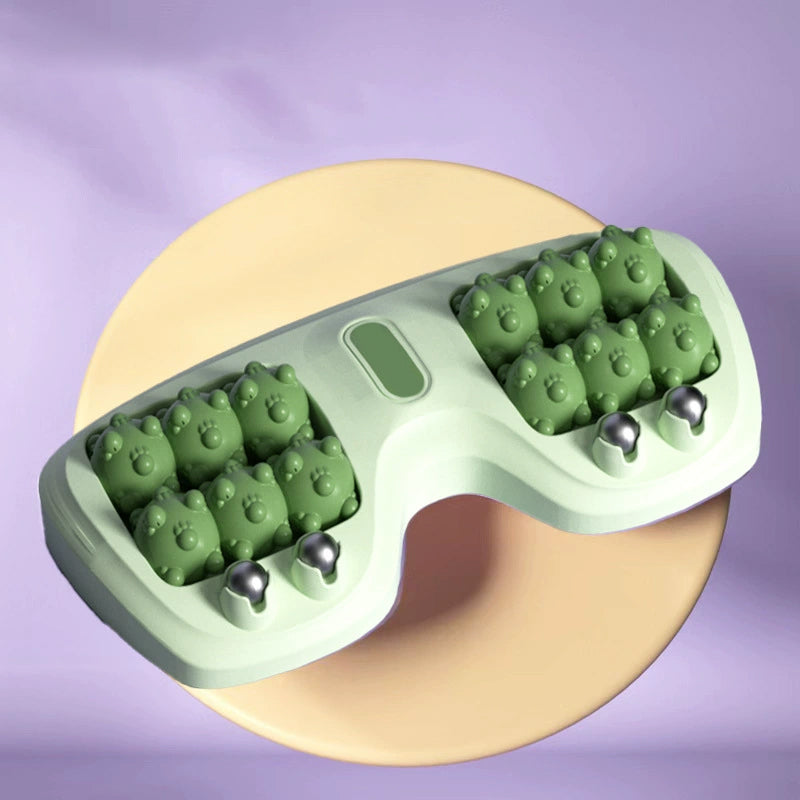 💜🦶 Φορητό διπλό μασάζ ποδιών - χαλάρωση οπουδήποτε, οποτεδήποτε-GR