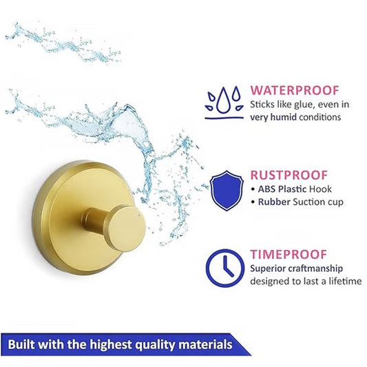 Γάντζος τοίχου από ανοξείδωτο ατσάλι με βεντούζα-GR