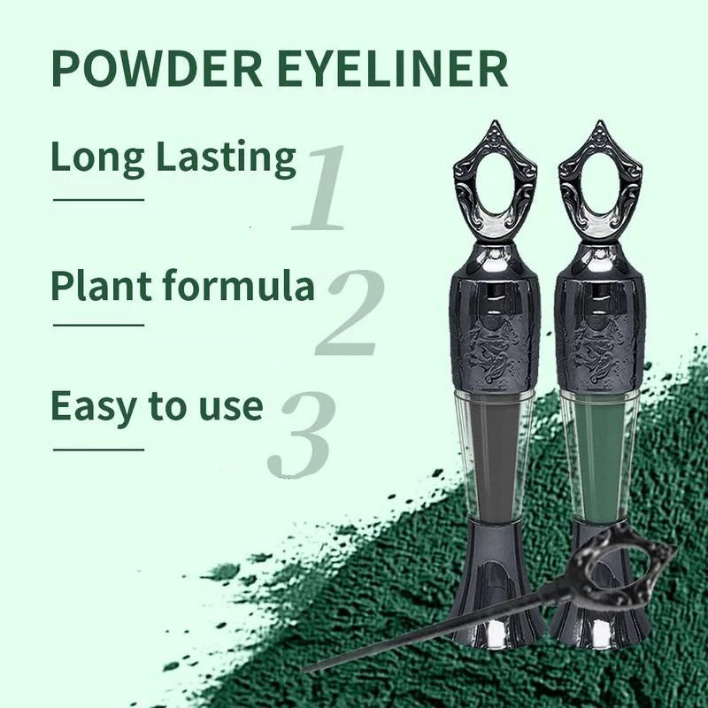 [Pirk 1, gauk 1 nemokamai] 💖 Ilgai išliekantis, vandeniui atsparus pudros formos akių pieštukas-LT