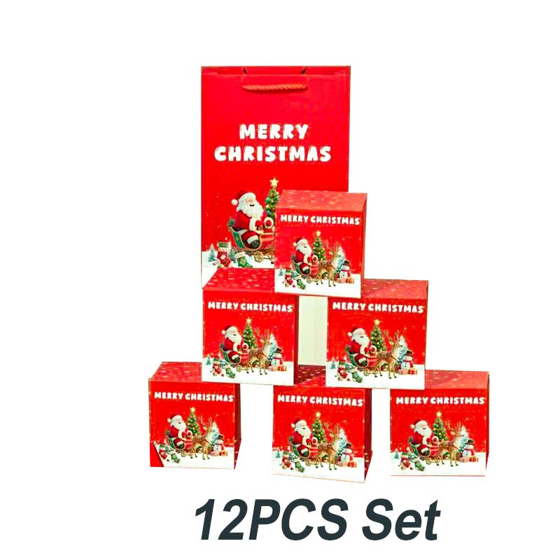 🎅 Unikalne składane pudełko na prezent świąteczny🎄✨