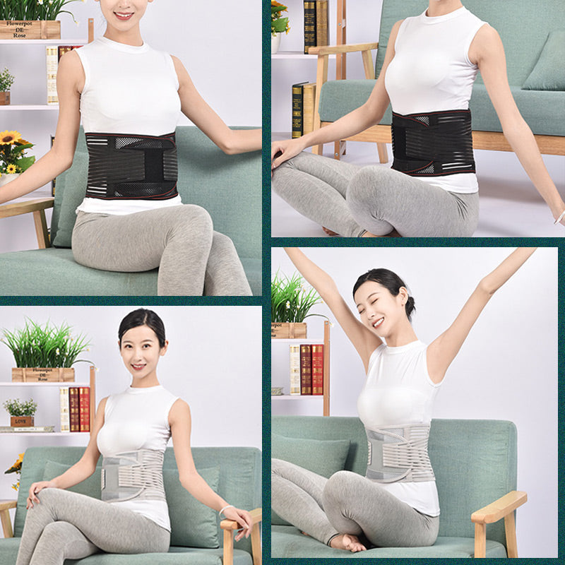 🔥 Pielęgnacja odcinka lędźwiowego kręgosłupa 🎁 Ochraniacz na talię wykonany z termicznie kompresowanej, oddychającej blachy stalowej 💪