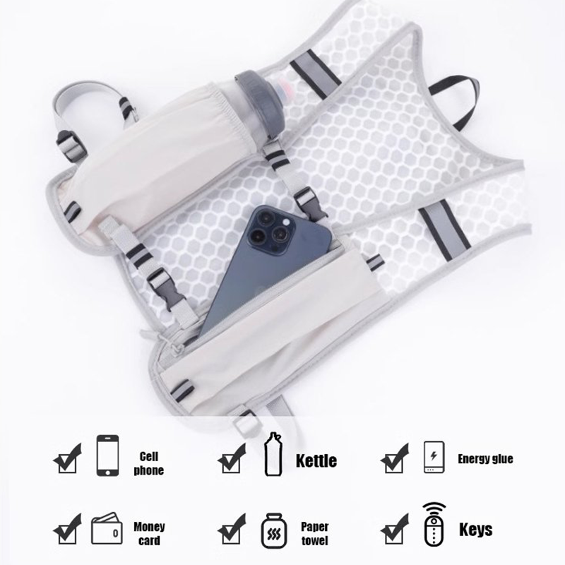 🔥 Kamizelka do biegania z kieszenią na telefon do uprawiania turystyki pieszej🚶‍♂️ & Alpinizm⛰️