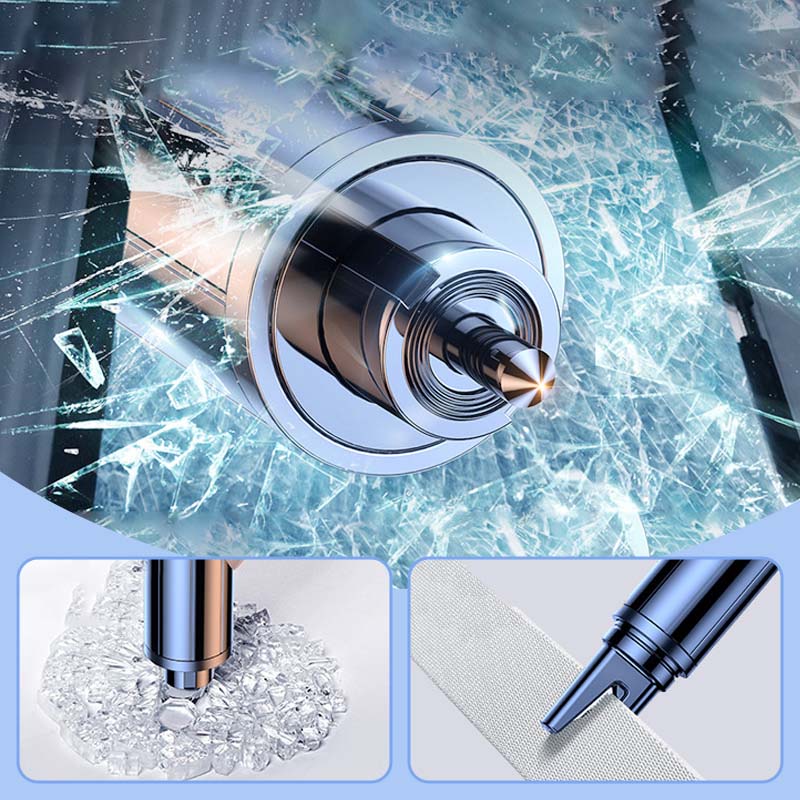 🚘 Awaryjny wybijak szyb samochodowych i narzędzie do przecinania pasów bezpieczeństwa 🛠️💕