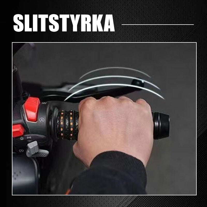 Neslystanti minkšta silikoninė juosta motociklo vairui-LT