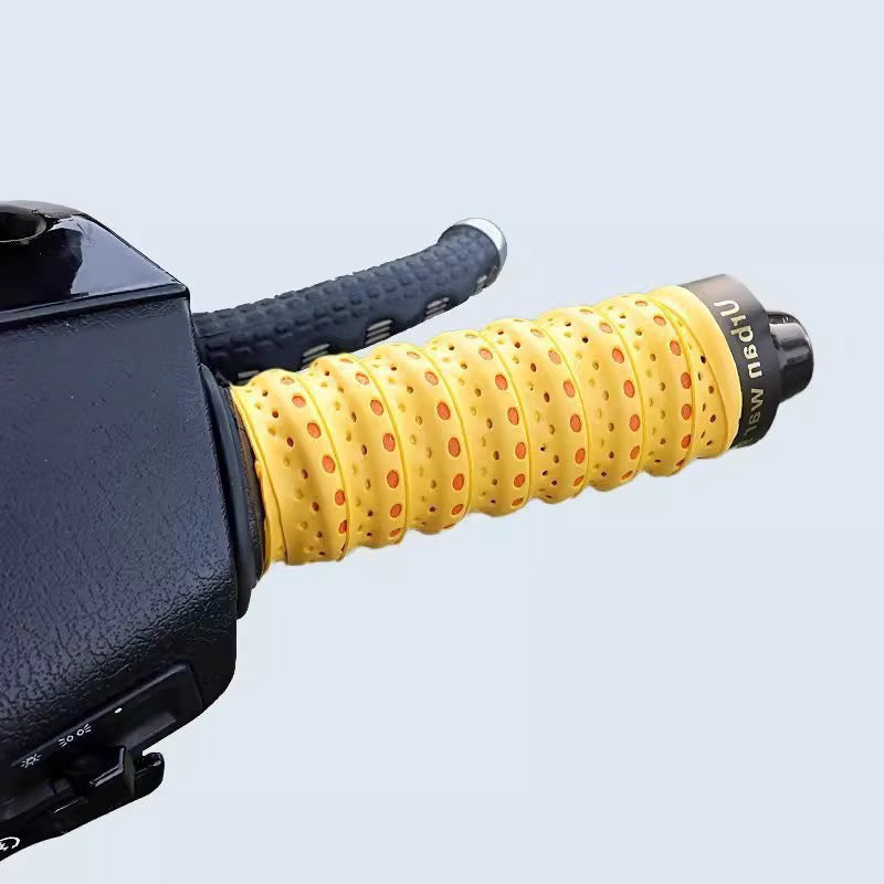 Neslystanti minkšta silikoninė juosta motociklo vairui-LT