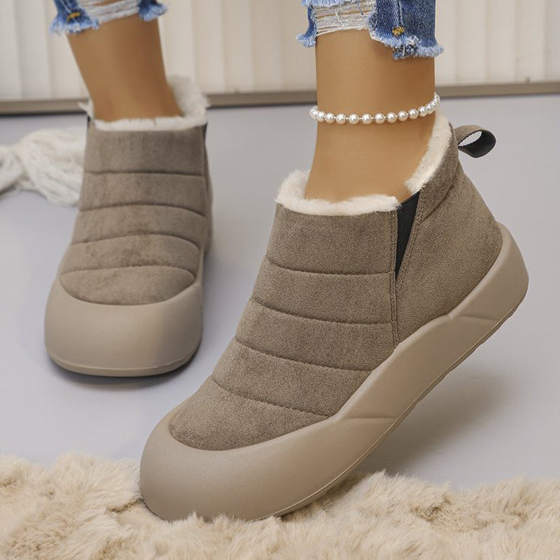 💖Wodoodporne buty zimowe z miękką podeszwą i bawełnianą podszewką