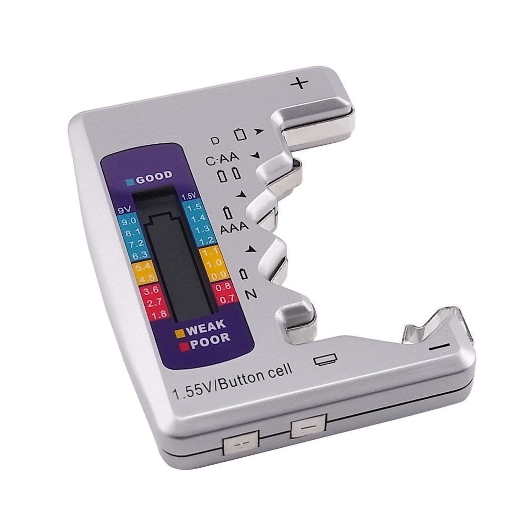 Tester baterii 【Ułatw sobie życie】