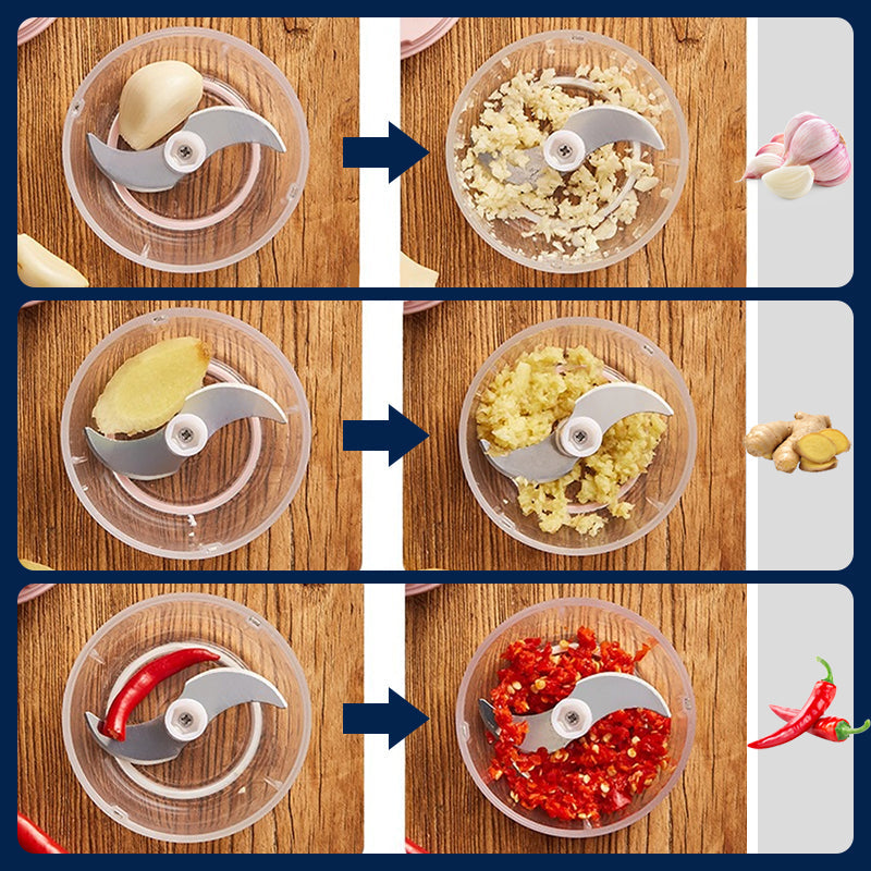 Wydajny elektryczny rozdrabniacz do żywności o dużej pojemności