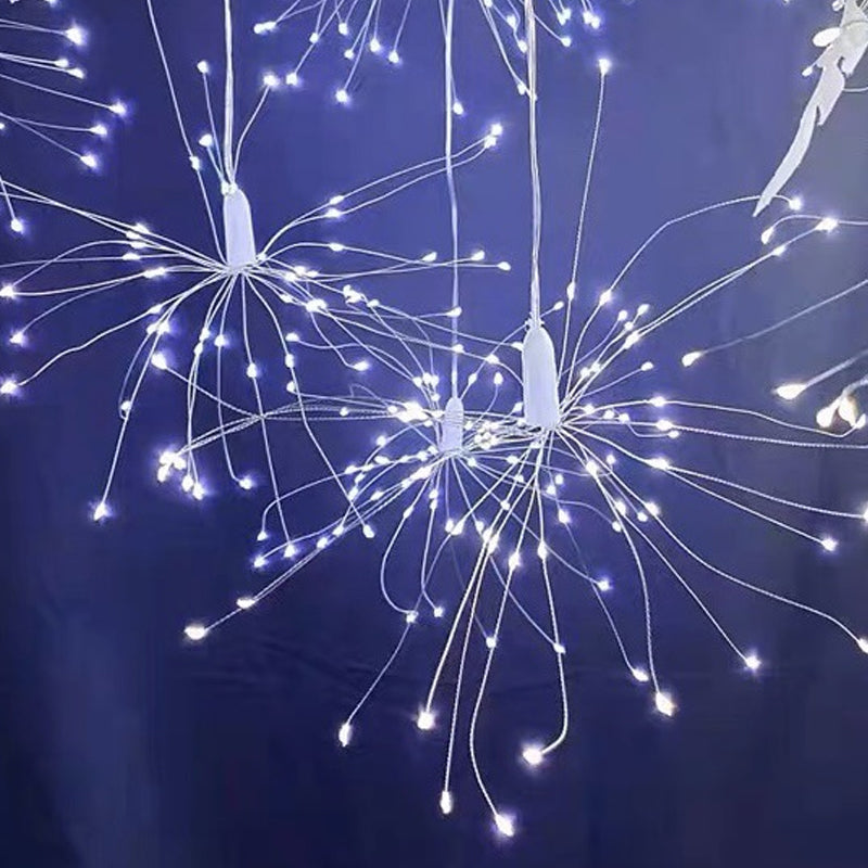 🔥Lampki LED na drucie miedzianym z efektem fajerwerków