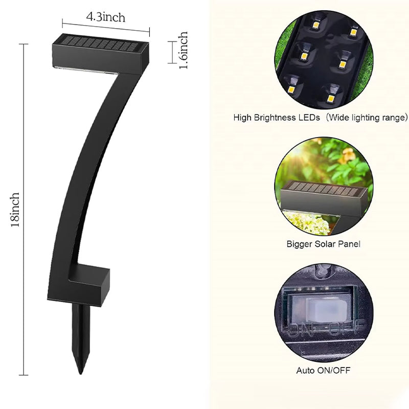 ⏳⏰Kreatywne, wodoodporne solarne lampy ścieżkowe🏡💡