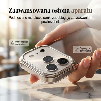 📱Błyszczące etui na telefon komórkowy z cekinami, z osłoną na aparat