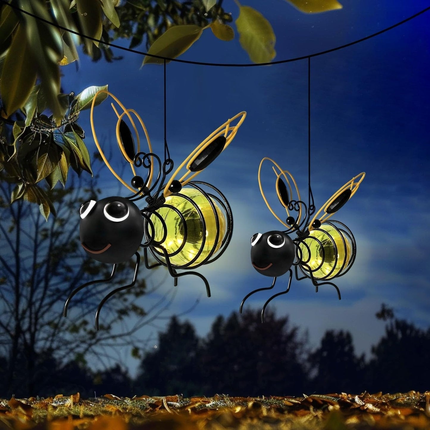 🔥 Ostatni dzień promocji 🐝 Solarna lampa wisząca na owady